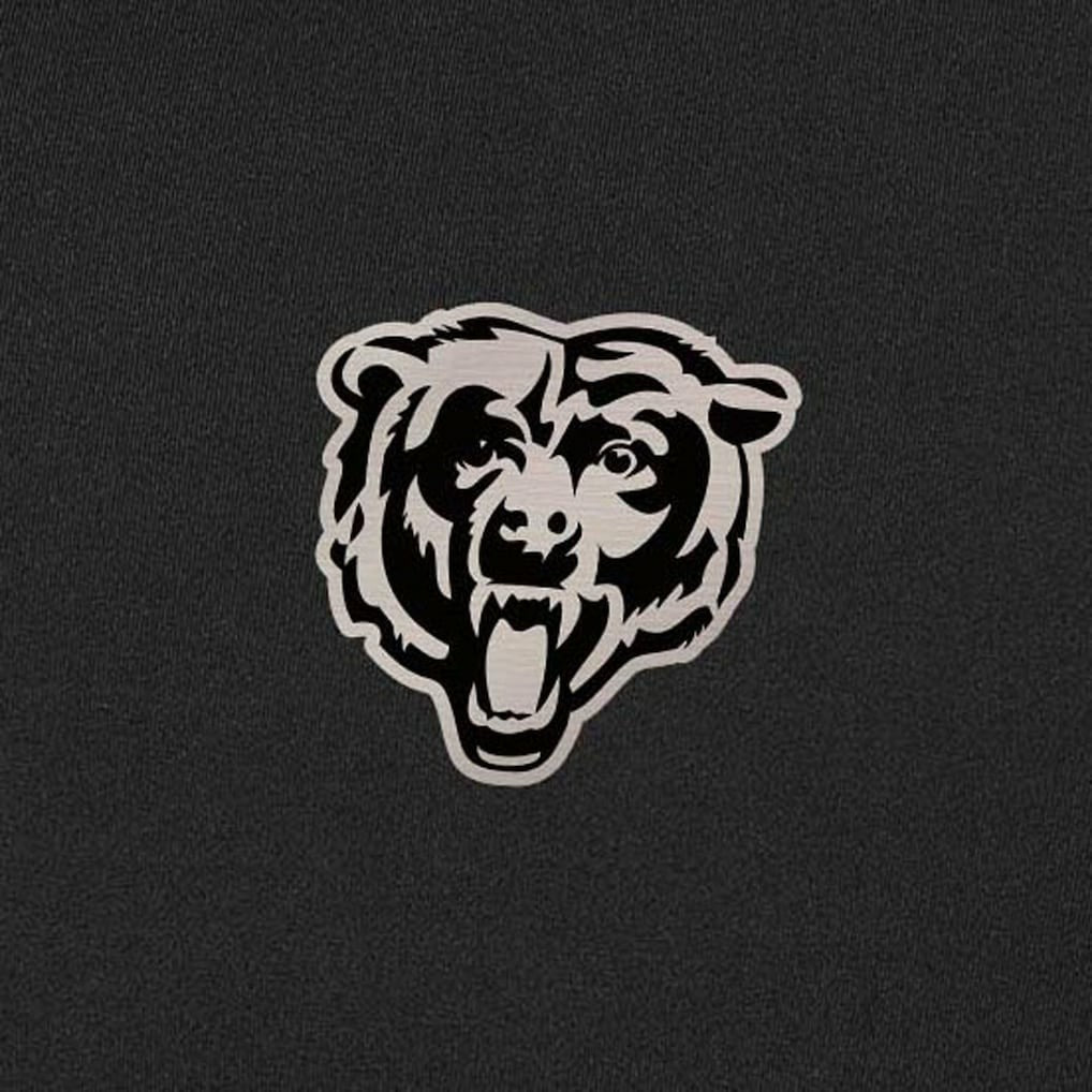 Chicago Bears Antigua Content Quarter-Zip Pullover Top - Black - NFL