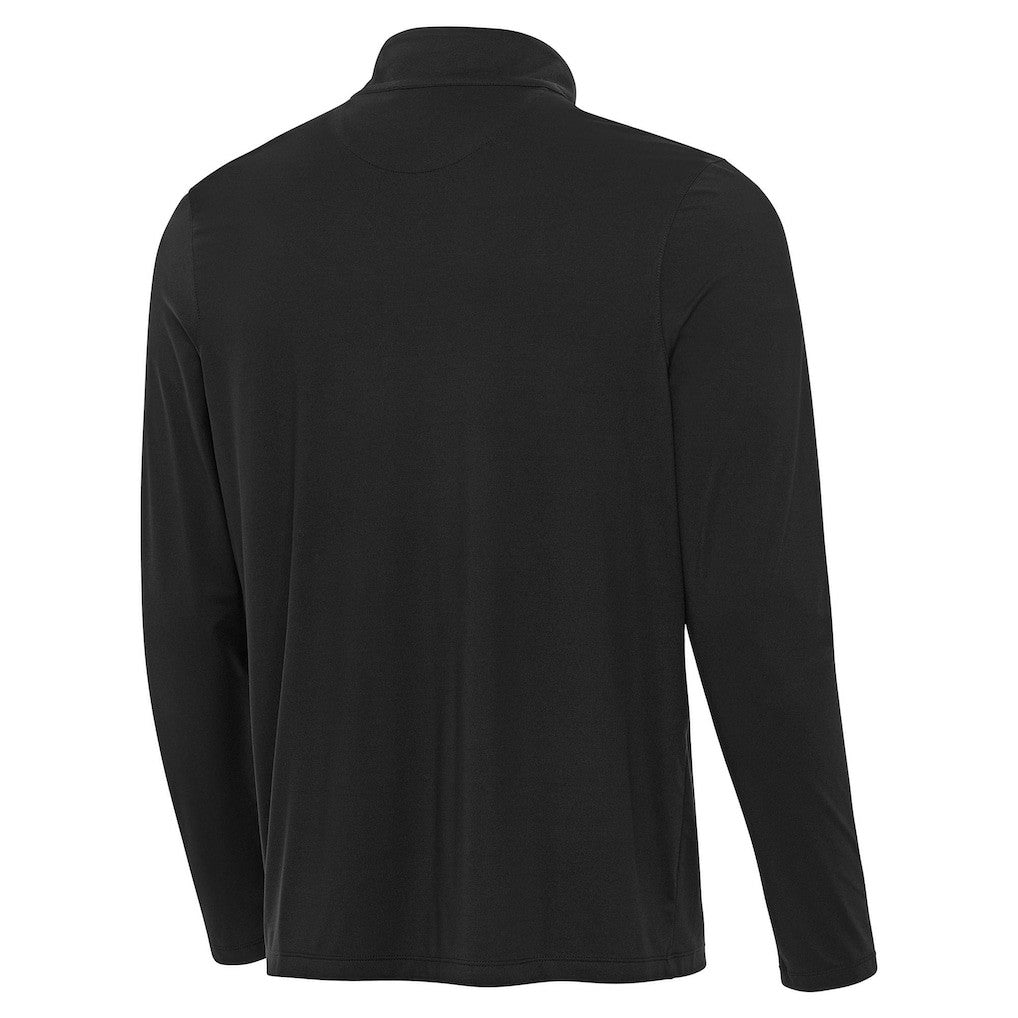 Cleveland Browns Antigua Content Quarter-Zip Pullover Top - Black - NFL