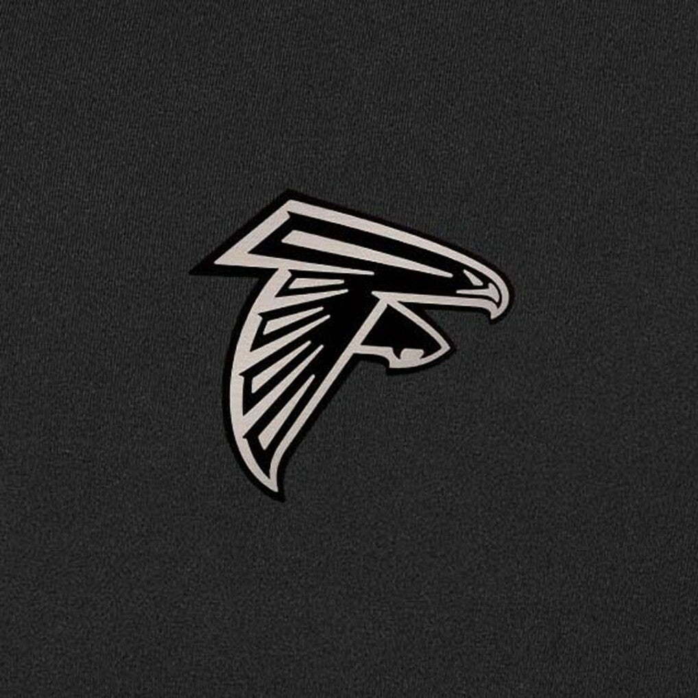 Atlanta Falcons Antigua Content Quarter-Zip Pullover Top - Black - NFL