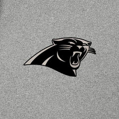 Carolina Panthers Antigua Effortless Full-Zip Hoodie Jacket - Heather Gray - NFL