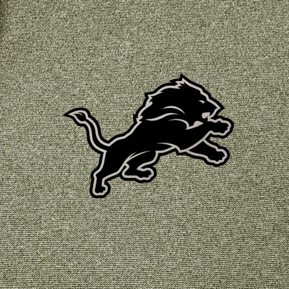 Detroit Lions Antigua Effortless Full-Zip Hoodie Jacket - Olive - NFL