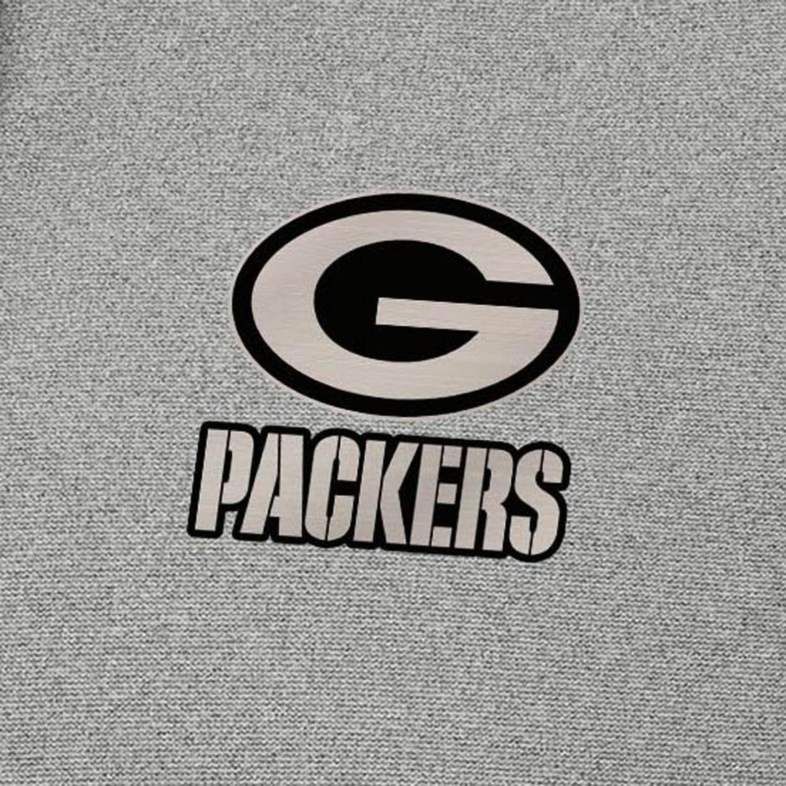Green Bay Packers Antigua Effortless Full-Zip Hoodie Jacket - Heather Gray - NFL