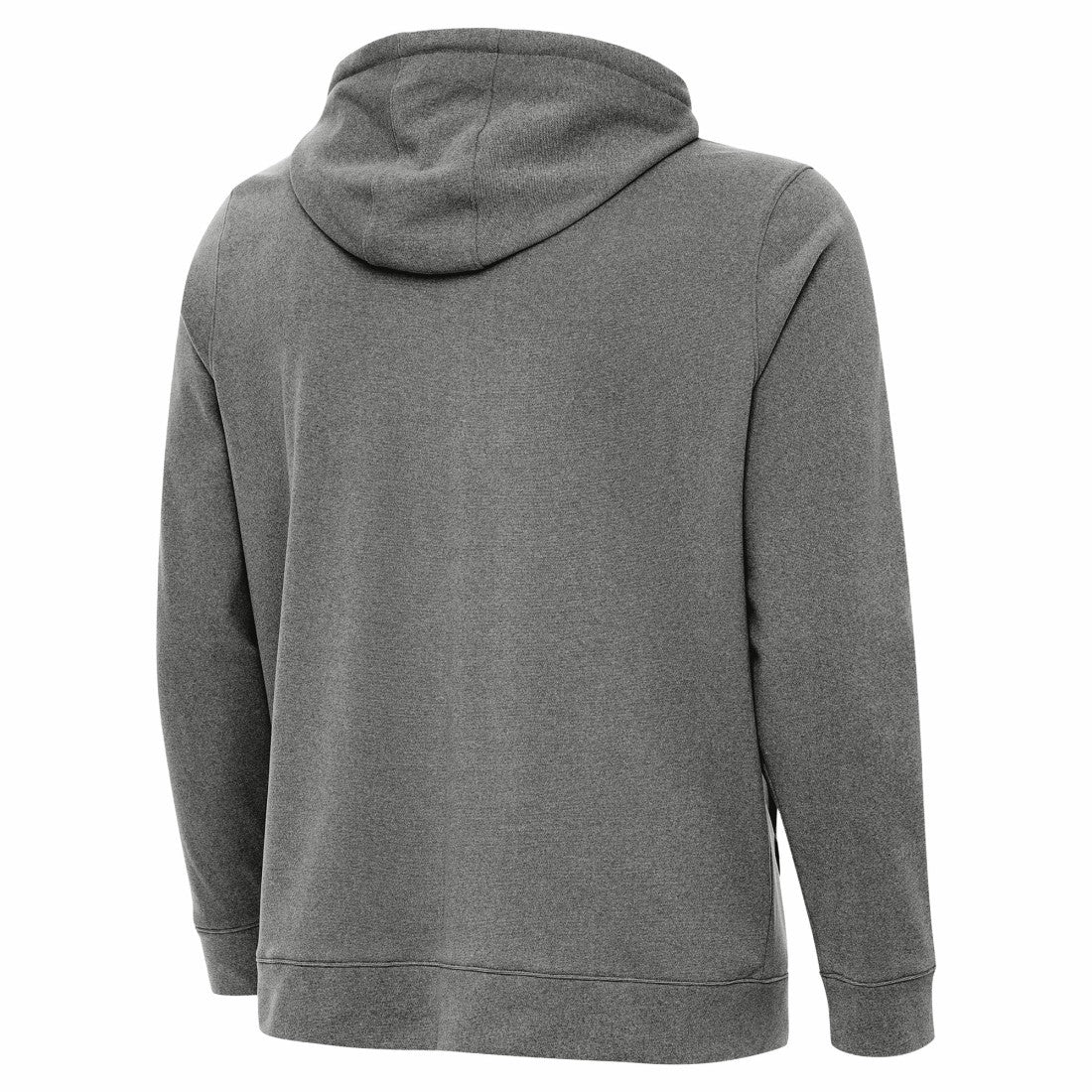 Green Bay Packers Antigua Effortless Full-Zip Hoodie Jacket - Heather Black - NFL