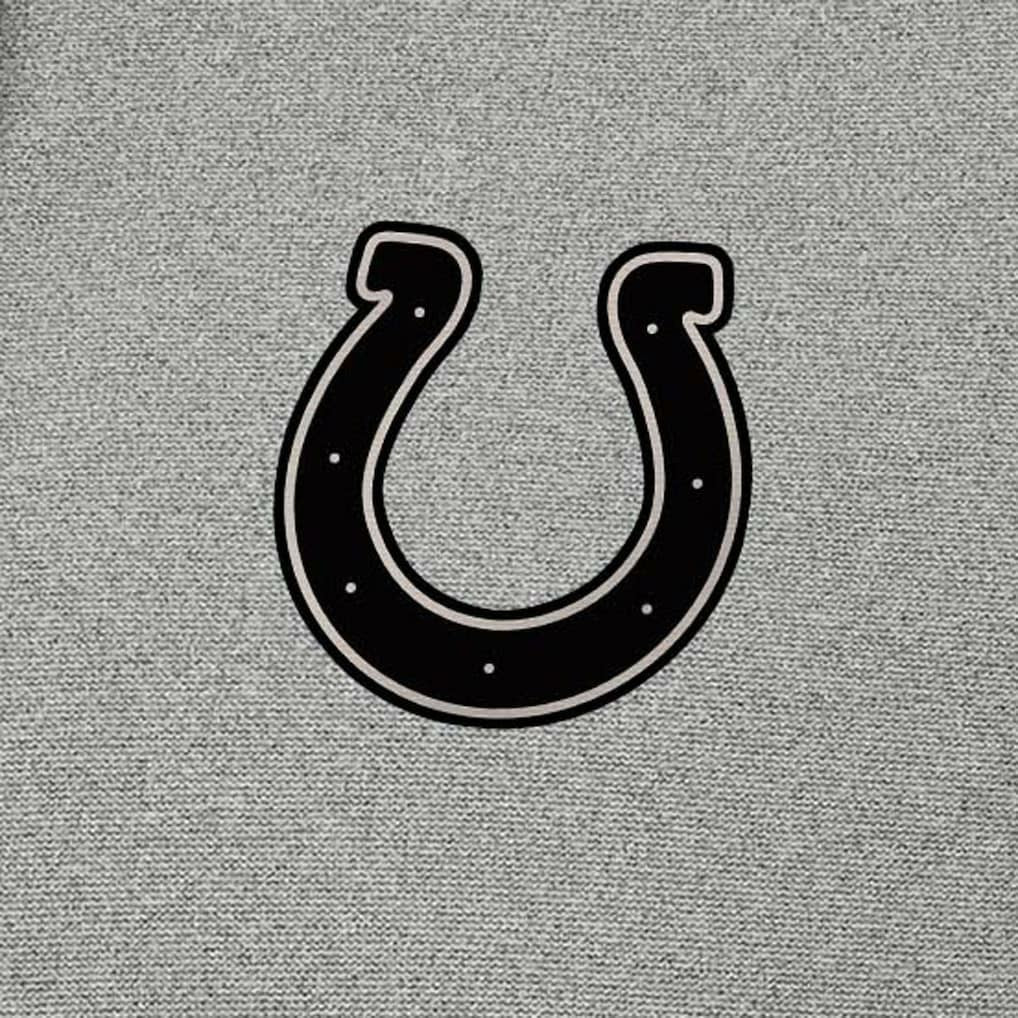 Indianapolis Colts Antigua Effortless Full-Zip Hoodie Jacket - Heather Gray - NFL