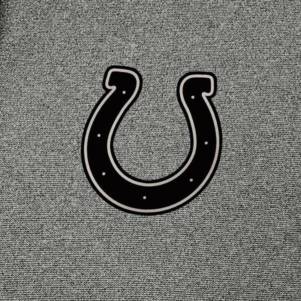 Indianapolis Colts Antigua Effortless Full-Zip Hoodie Jacket - Heather Black - NFL