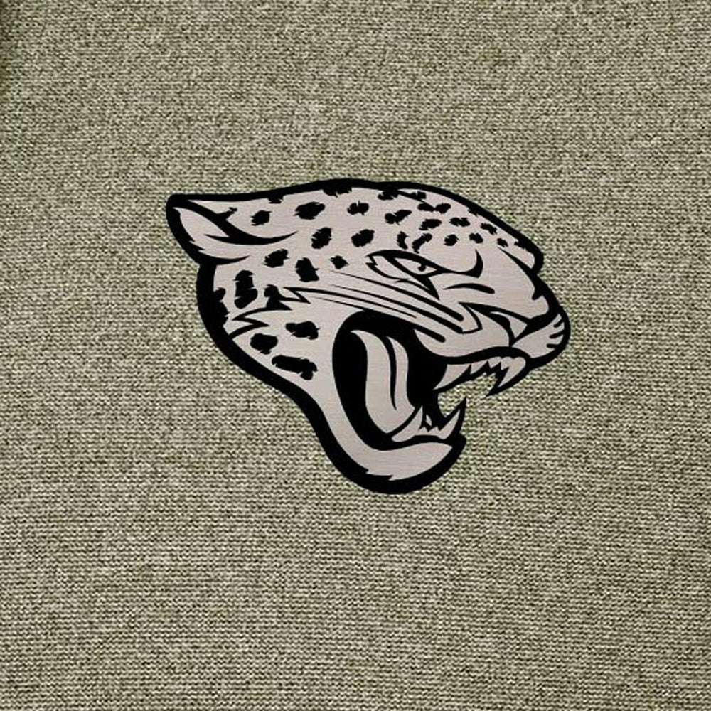 Jacksonville Jaguars Antigua Effortless Full-Zip Hoodie Jacket - Olive - NFL