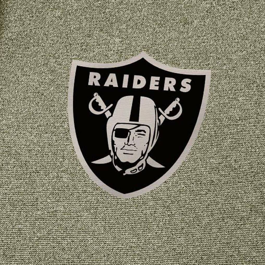 Las Vegas Raiders Antigua Effortless Full-Zip Hoodie Jacket - Olive - NFL