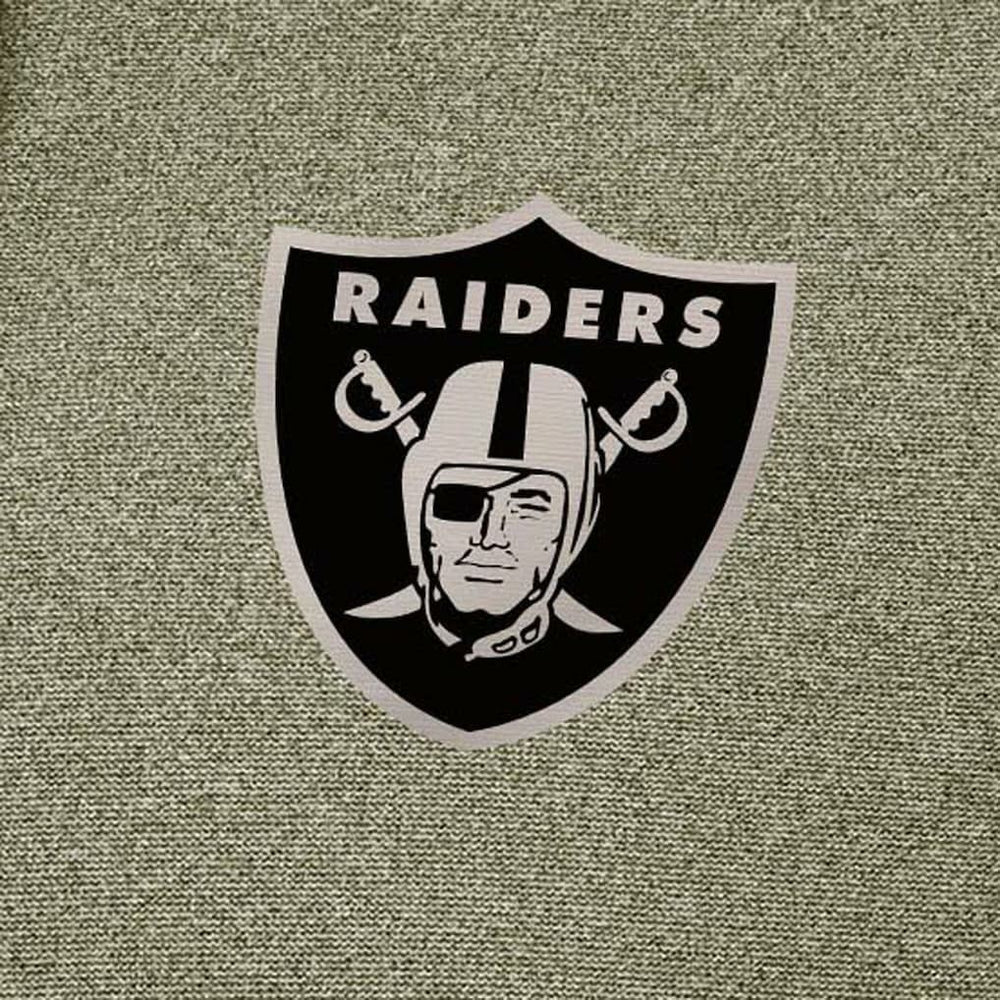 Las Vegas Raiders Antigua Effortless Full-Zip Hoodie Jacket - Olive - NFL