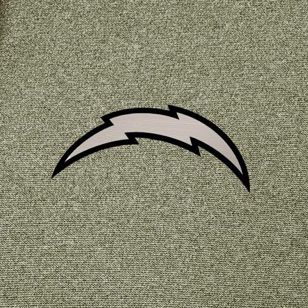 Los Angeles Chargers Antigua Effortless Full-Zip Hoodie Jacket - Olive - NFL