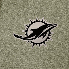 Miami Dolphins Antigua Effortless Full-Zip Hoodie Jacket - Olive - NFL