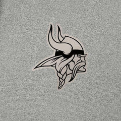 Minnesota Vikings Antigua Effortless Full-Zip Hoodie Jacket - Heather Gray - NFL
