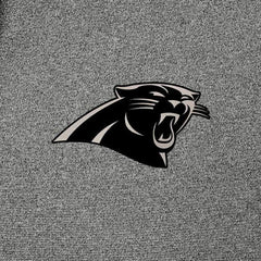 Carolina Panthers Antigua Effortless Full-Zip Hoodie Jacket - Heather Black - NFL