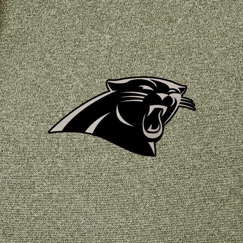 Carolina Panthers Antigua Effortless Full-Zip Hoodie Jacket - Olive - NFL
