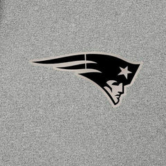 New England Patriots Antigua Effortless Full-Zip Hoodie Jacket - Heather Gray - NFL