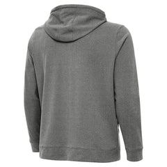 Cleveland Browns Antigua Effortless Full-Zip Hoodie Jacket - Heather Black - NFL