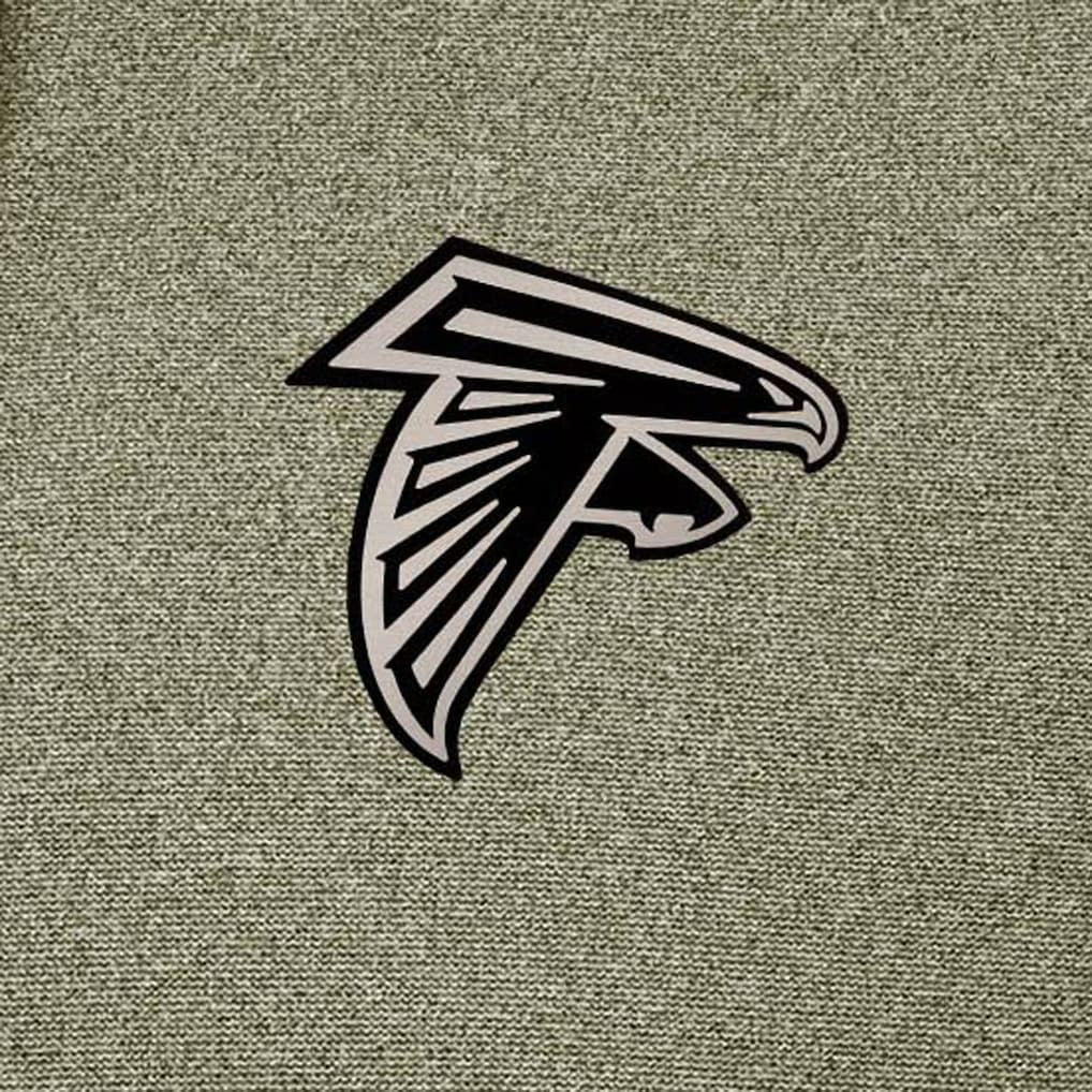 Atlanta Falcons Antigua Effortless Full-Zip Hoodie Jacket - Olive - NFL