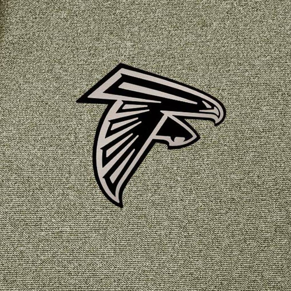 Atlanta Falcons Antigua Effortless Full-Zip Hoodie Jacket - Olive - NFL