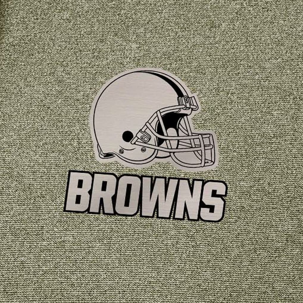 Cleveland Browns Antigua Effortless Full-Zip Hoodie Jacket - Olive - NFL