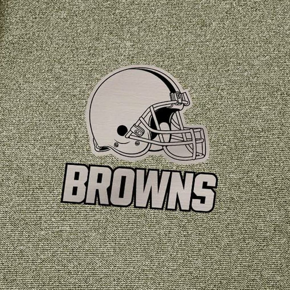 Cleveland Browns Antigua Effortless Full-Zip Hoodie Jacket - Olive - NFL