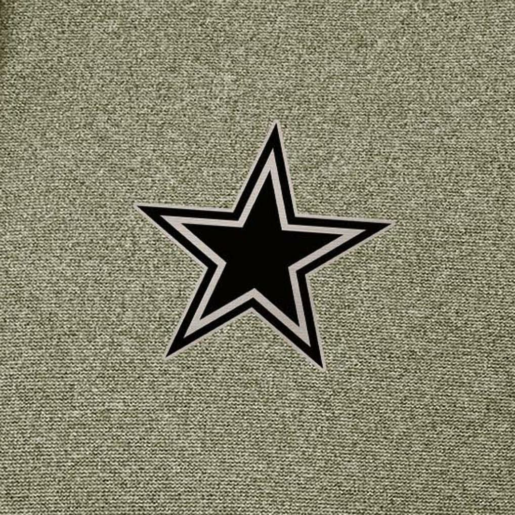 Dallas Cowboys Antigua Effortless Full-Zip Hoodie Jacket - Olive - NFL