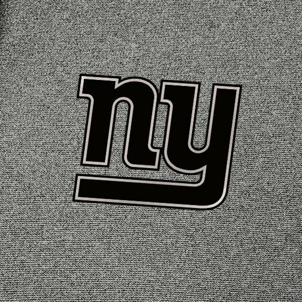 New York Giants Antigua Effortless Full-Zip Hoodie Jacket - Heather Black - NFL