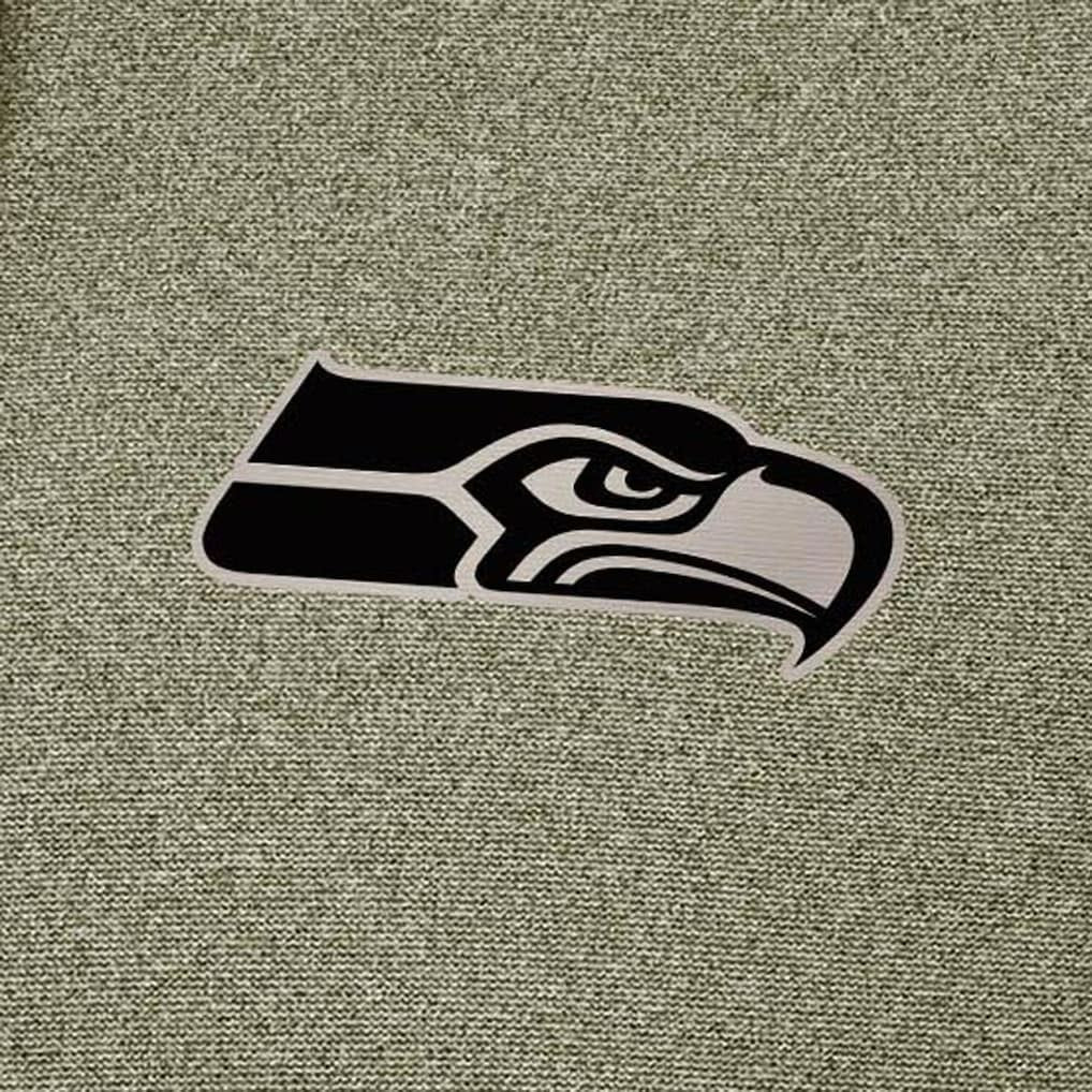 Seattle Seahawks Antigua Effortless Full-Zip Hoodie Jacket - Olive - NFL