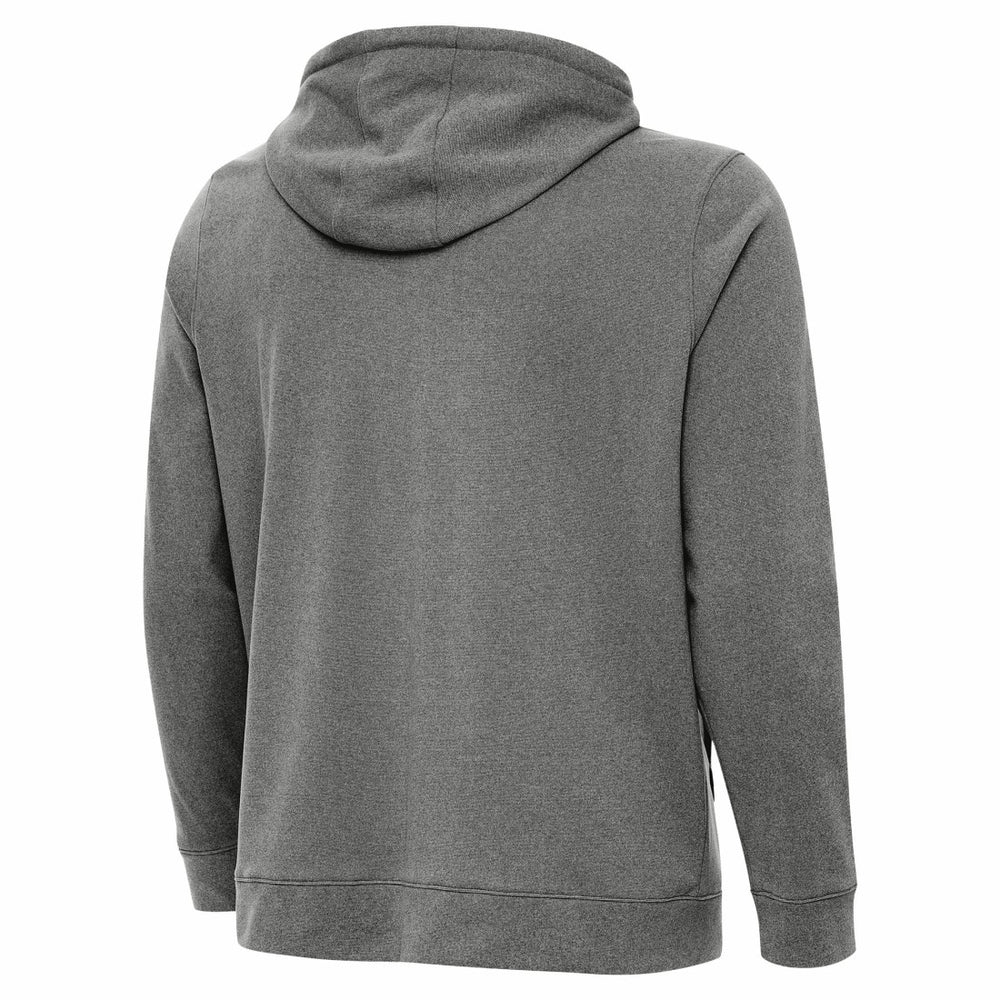 Tampa Bay Buccaneers Antigua Effortless Full-Zip Hoodie Jacket - Heather Black - NFL