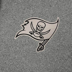 Tampa Bay Buccaneers Antigua Effortless Full-Zip Hoodie Jacket - Heather Black - NFL