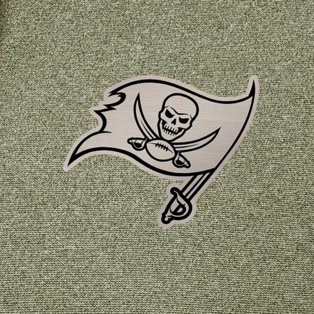 Tampa Bay Buccaneers Antigua Effortless Full-Zip Hoodie Jacket - Olive - NFL