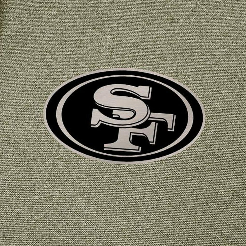San Francisco 49ers Antigua Effortless Full-Zip Hoodie Jacket - Olive - NFL