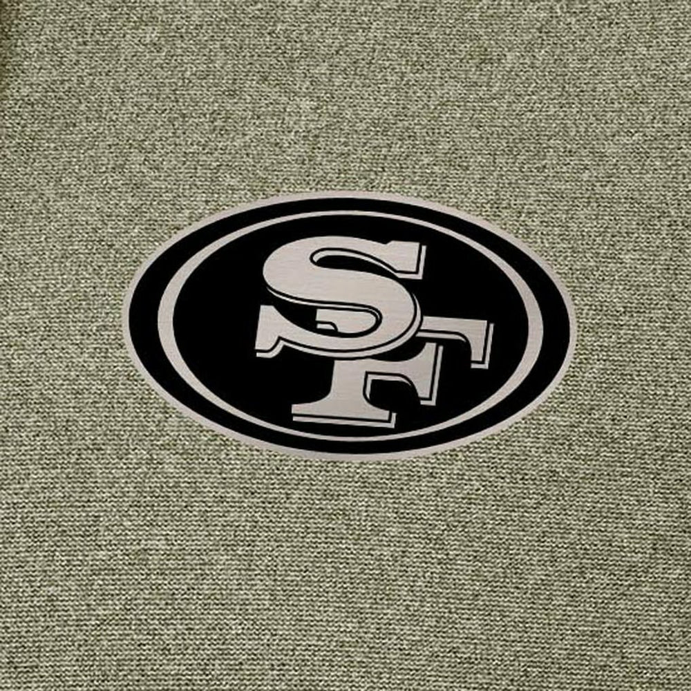San Francisco 49ers Antigua Effortless Full-Zip Hoodie Jacket - Olive - NFL