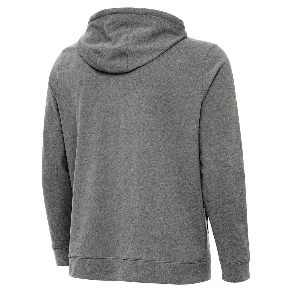 Washington Commanders Antigua Effortless Full-Zip Hoodie Jacket - Heather Black - NFL