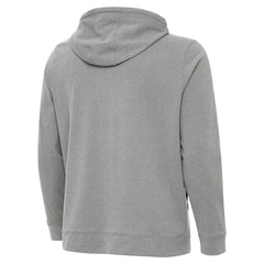 Buffalo Bills Antigua Effortless Full-Zip Hoodie Jacket - Heather Gray - NFL