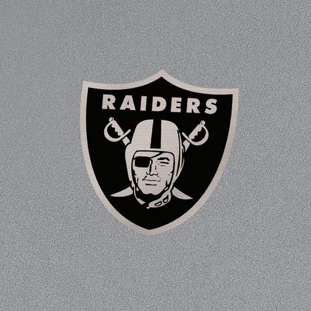 Las Vegas Raiders Antigua Insider Quarter-Zip Jacket - Gray - NFL