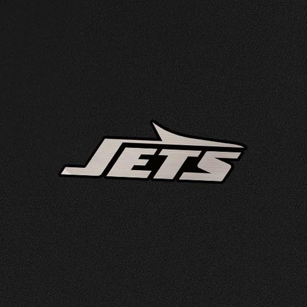 New York Jets Antigua Insider Quarter-Zip Jacket - Black - NFL