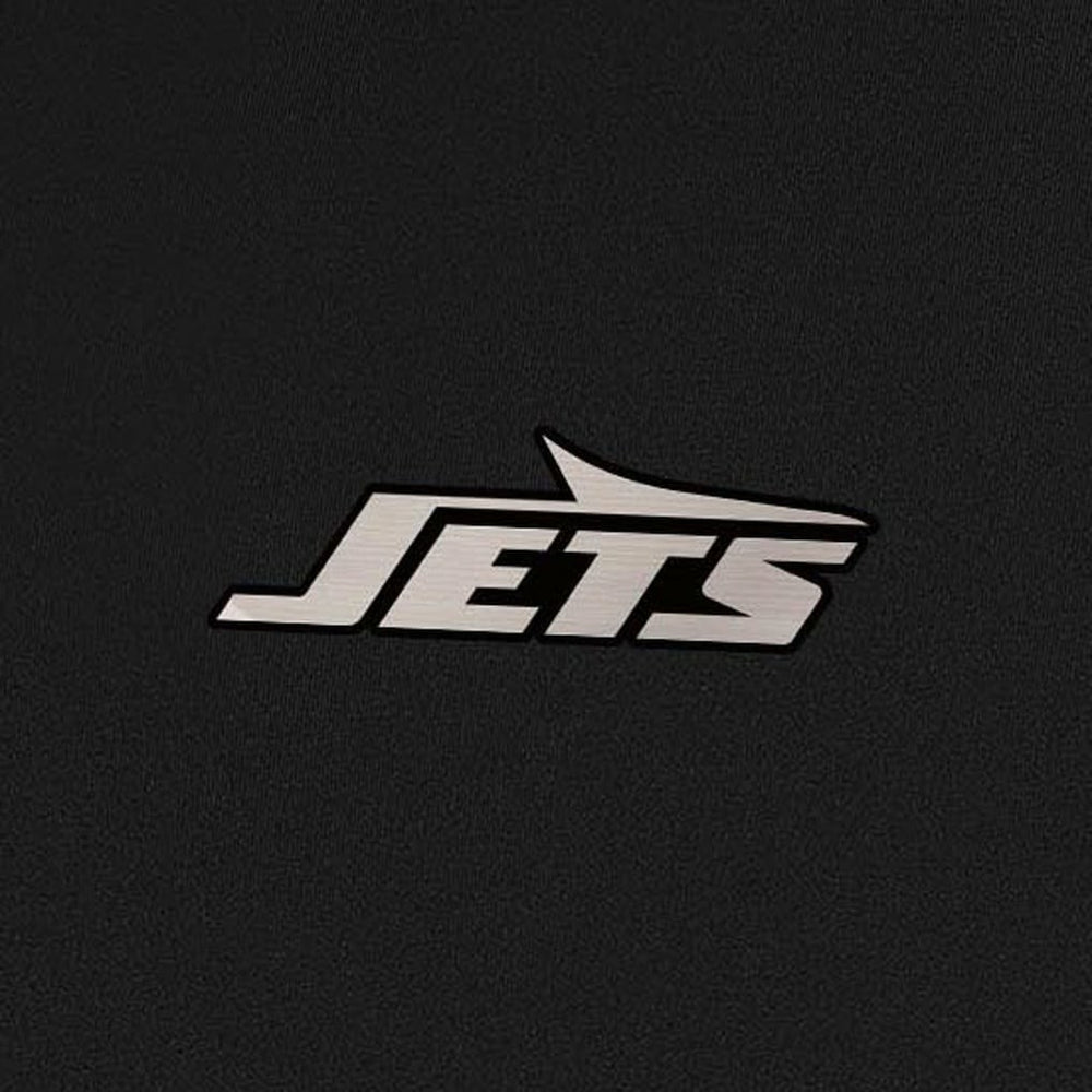 New York Jets Antigua Insider Quarter-Zip Jacket - Black - NFL