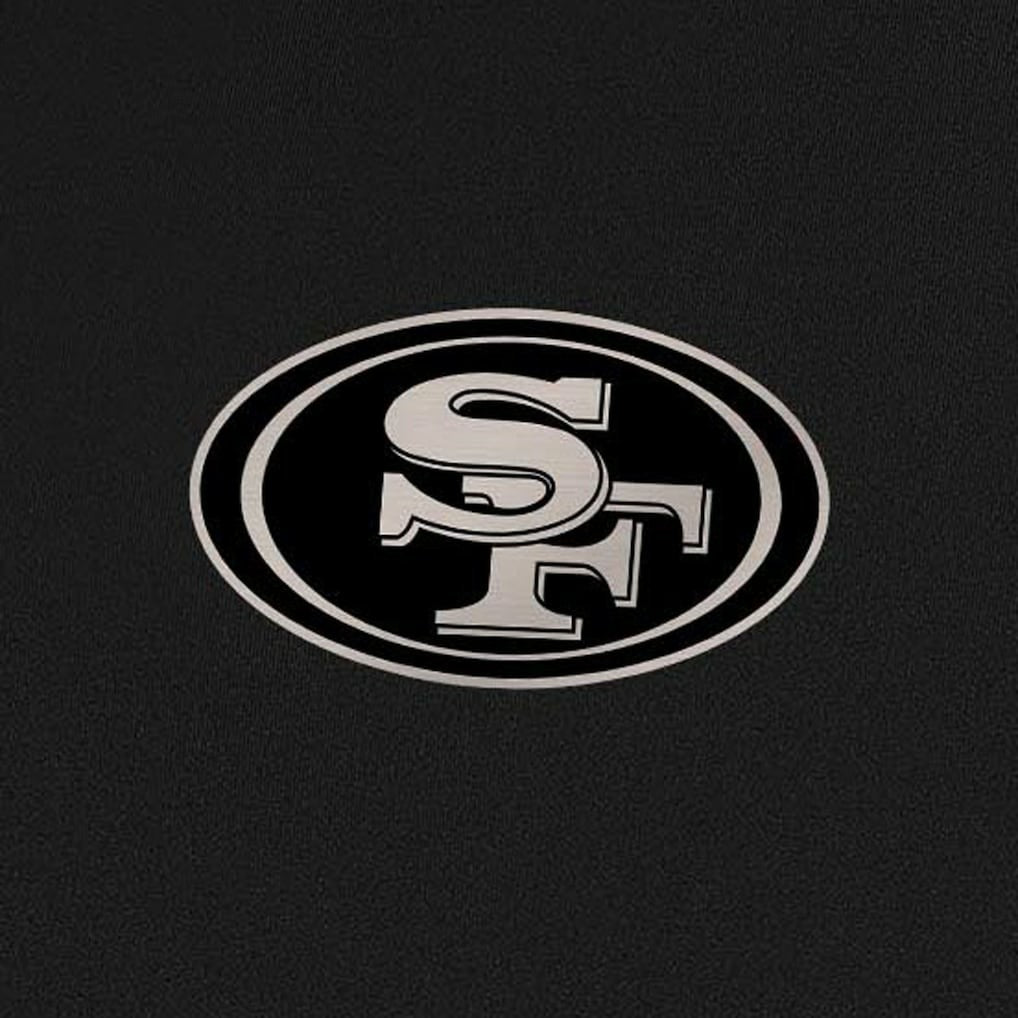 San Francisco 49ers Antigua Insider Quarter-Zip Jacket - Black - NFL