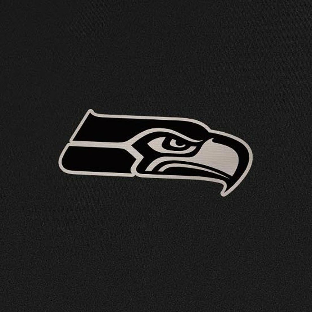 Seattle Seahawks Antigua Insider Quarter-Zip Jacket - Black - NFL