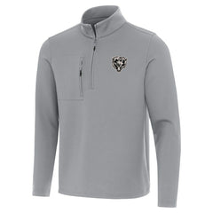 Chicago Bears Antigua Insider Quarter-Zip Jacket - Gray - NFL