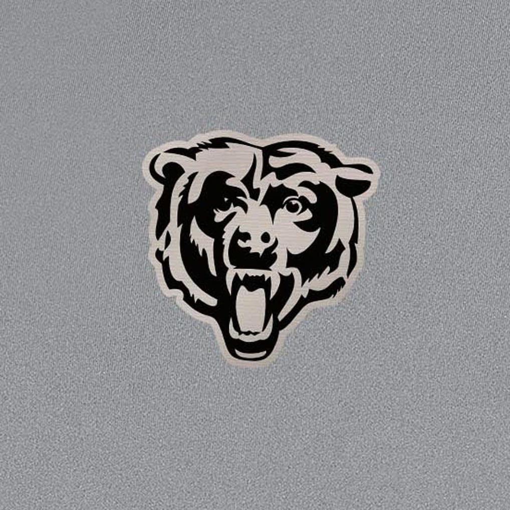Chicago Bears Antigua Insider Quarter-Zip Jacket - Gray - NFL
