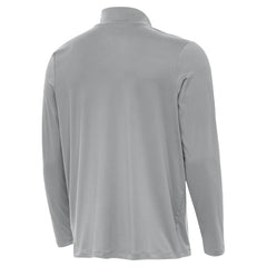 Dallas Cowboys Antigua Reprocess Quarter-Zip Top - Gray - NFL