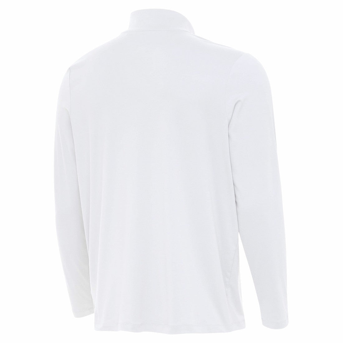 Denver Broncos Antigua Reprocess Quarter-Zip Top - White - NFL