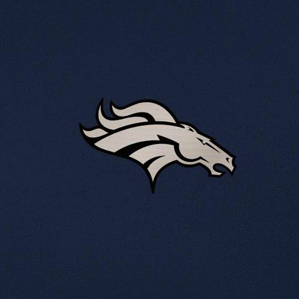 Denver Broncos Antigua Reprocess Quarter-Zip Top - Navy - NFL