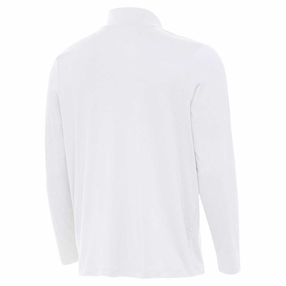 Detroit Lions Antigua Reprocess Quarter-Zip Top - White - NFL