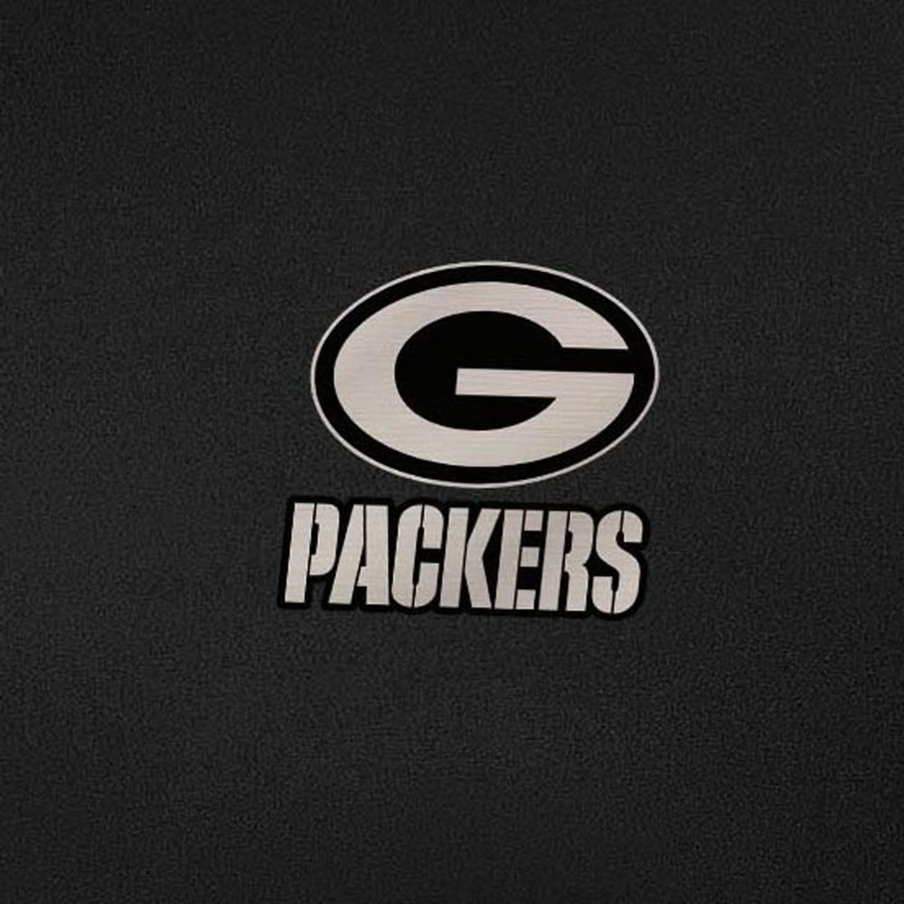 Green Bay Packers Antigua Reprocess Quarter-Zip Top - Black - NFL