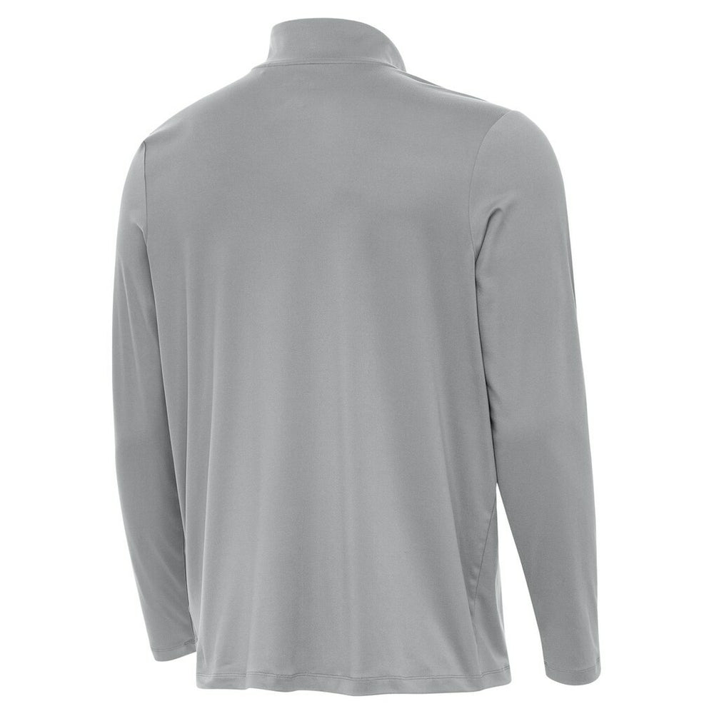 Green Bay Packers Antigua Reprocess Quarter-Zip Top - Gray - NFL