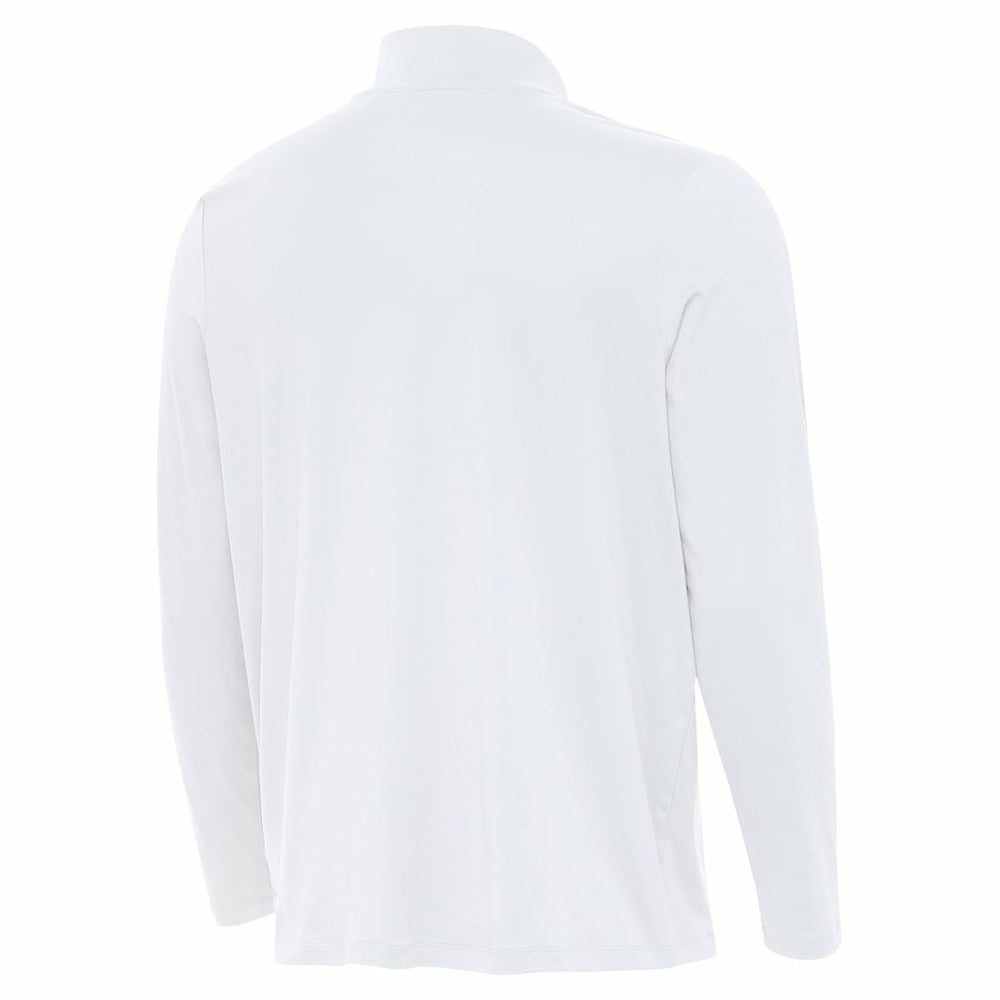Indianapolis Colts Antigua Reprocess Quarter-Zip Top - White - NFL