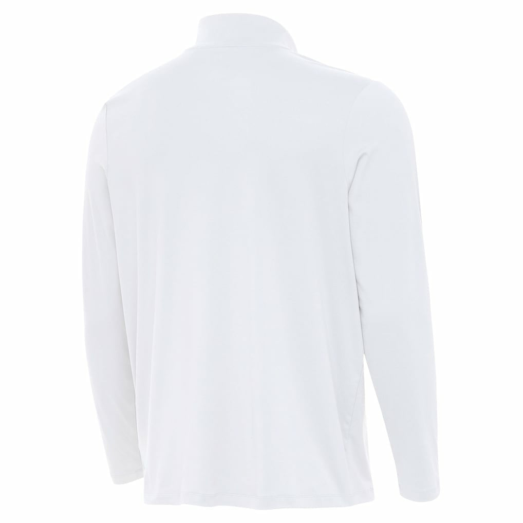 Jacksonville Jaguars Antigua Reprocess Quarter-Zip Top - White - NFL