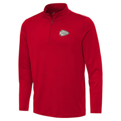 Kansas City Chiefs Antigua Reprocess Quarter-Zip Top - Red - NFL