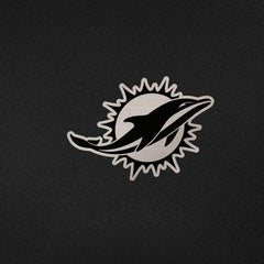 Miami Dolphins Antigua Reprocess Quarter-Zip Top - Black - NFL